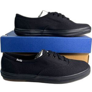 Keds Champion Women's Black Sneakers SZ 5-1/2 NEW
